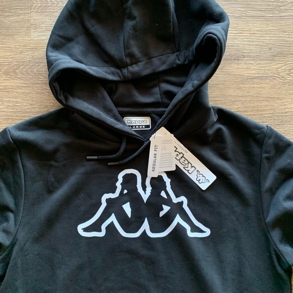 Kappa Black Large Hoodie - Picture 2 of 2